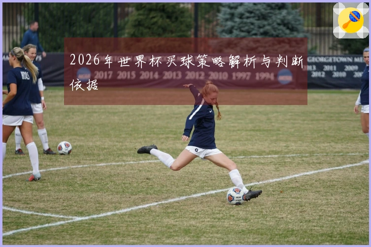 2026年世界杯买球策略解析与判断依据
